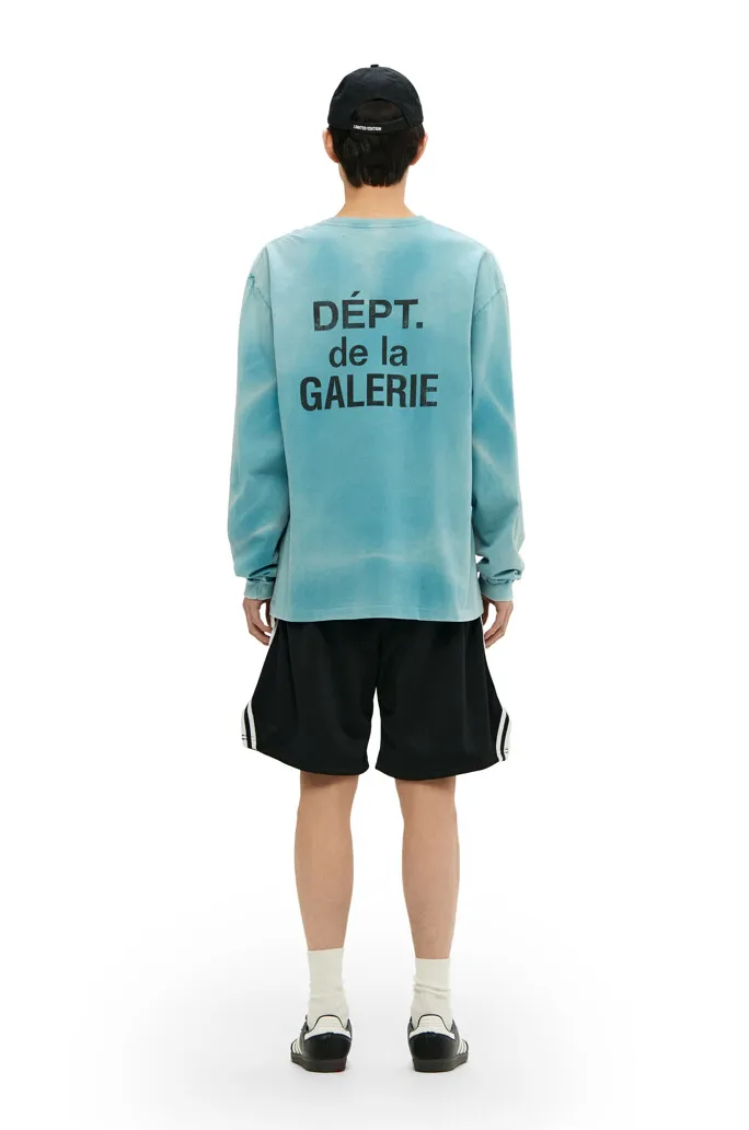 GALLERY DEPT. VENICE COURT SHORTS English mesh shorts Logo webbing wide-leg basketball shorts Black and white S-XL Original molding Loose wide-leg version American boys' first choice Breathable mesh fabric Superimposed soft material inside Comfortable and easy to match Custom-woven original consistent webbing/main mark/component wash mark Details are enlarged to follow